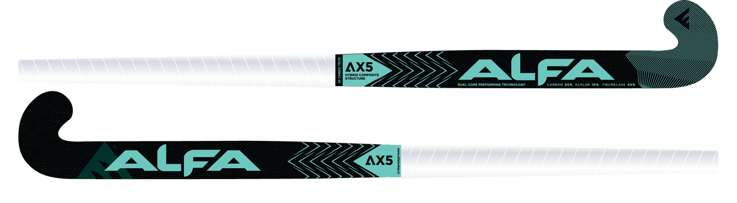ALFA AX5 Hockey Stick Mid Bow